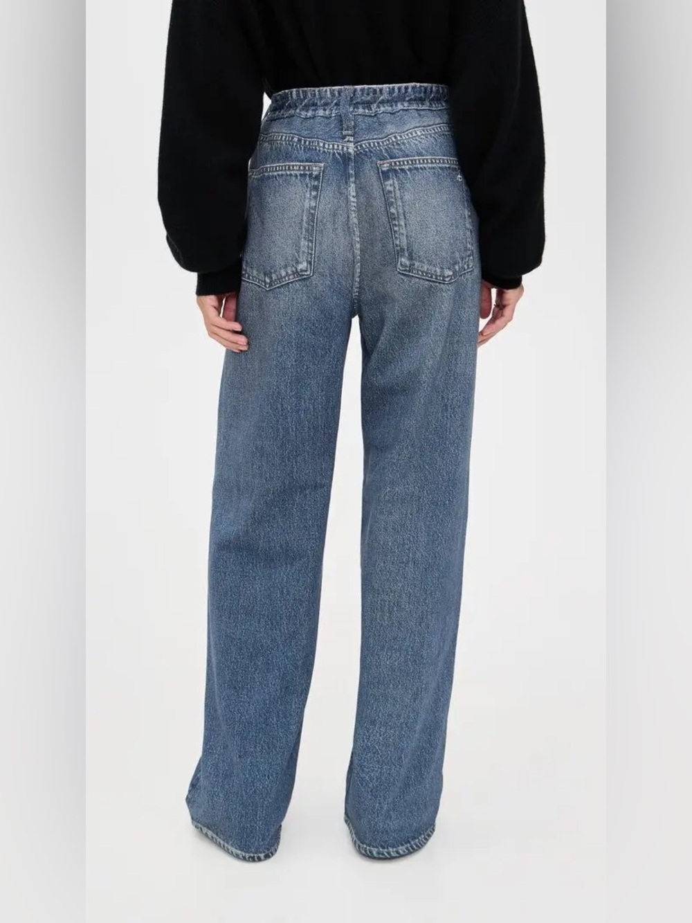 Rag & Bone Miramar Terry Drawcord Wide Leg Pants - Picture 2 of 8